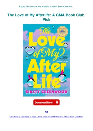 Books The Love of My Afterlife A GMA Book Club Pick