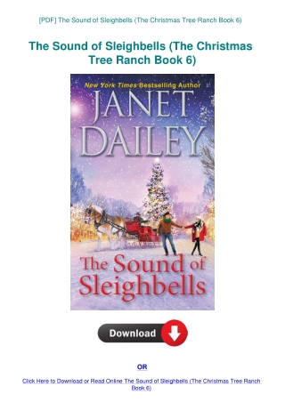 [PDF] The Sound of Sleighbells (The Christmas Tree Ranch Book 6)