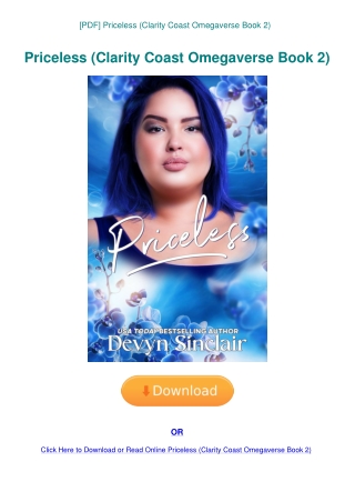 [PDF] Priceless (Clarity Coast Omegaverse Book 2)