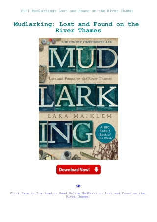 [PDF] Mudlarking Lost and Found on the River Thames