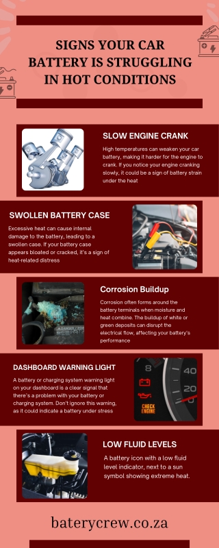 Signs Your Car Battery Is Struggling In Hot Conditions