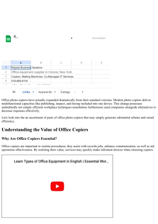 Cutting Costs along with Dependable Workplace Copiers: A Manual for Services