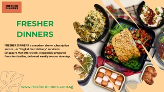 Best Dinner Delivery Singapore.