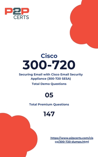 Get a Sneak Peek: Free 300-720 Practice Questions from P2PCerts