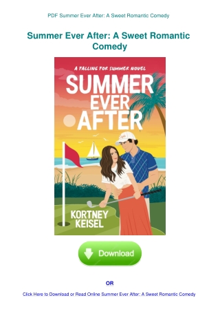 PDF Summer Ever After A Sweet Romantic Comedy