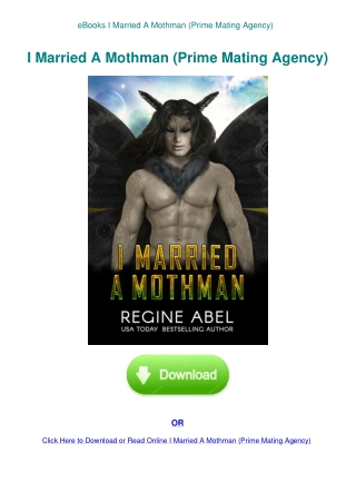 eBooks I Married A Mothman (Prime Mating Agency)