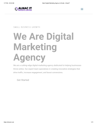 Unlock Digital Success with Alnac IT – Your Complete Marketing Solution