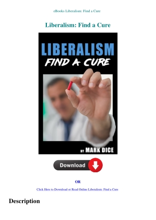 eBooks Liberalism Find a Cure
