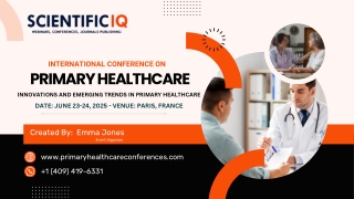 International Conference on Primary Healthcare 2025