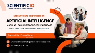 International Conference on Artificial Intelligence & Machine Learning/Robotics/