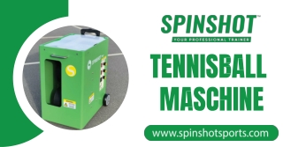 Discover Premium Tennis Ball Machine at Spinshot Sports USA