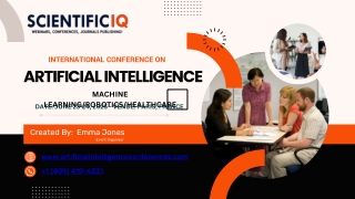 International Conference on Artificial Intelligence & Machine Learning/Robotics/