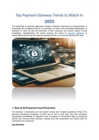 payment gateway 2025