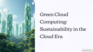 Green Cloud Computing