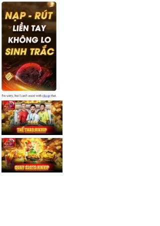 Rikvip Mở Ra Thời Cơ Vàng: Nhận Thưởng Khủng Ngay!