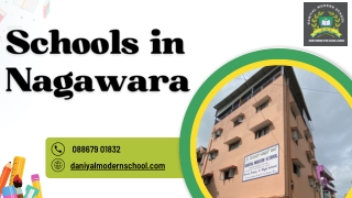 Schools in Nagawara