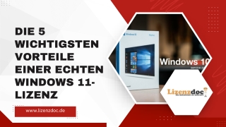 Die 5 wichtigsten Vorteile einer echten Windows 11-Lizenz