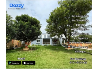 Farmhouse rentals near Shamshabad