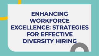 Diversity hiring with EasyAssess