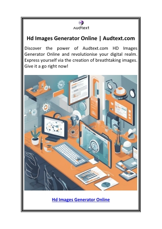 Hd Images Generator Online  Audtext.com