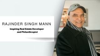 Redefining Real Estate in Surrey  with Rajinder Singh Mann