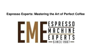 Best Coffee Machines For Espresso