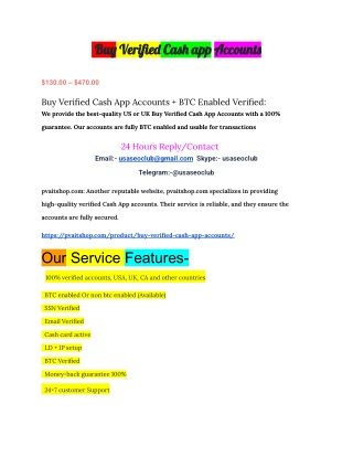 Buy Verified Cash app Accounts