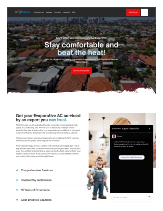 Evaporative Air Con Service Pearsall WA