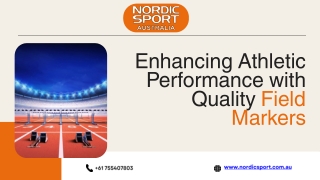 Enhancing Athletic Performance with Quality Field Markers