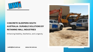 Concrete Sleepers South Australia