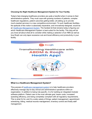 Choosing the Right Healthcare Management System for Your Facility (1)