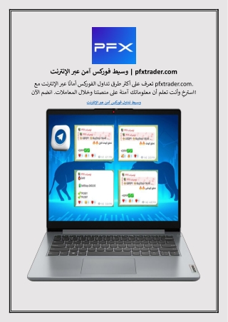 وسيط فوركس آمن عبر الإنترنت | pfxtrader.com