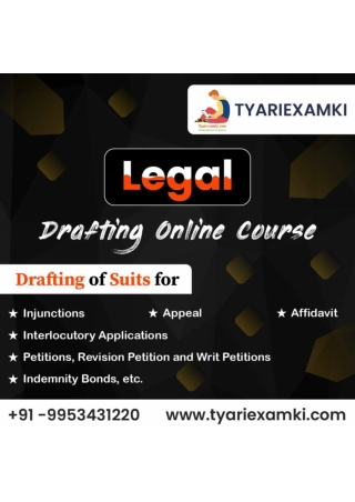 legal drafting course