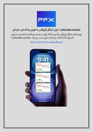 خولی بازرگانی فۆڕێکس بەخۆڕایی بۆ کەسانی سەرەتایی | pfxtrader.com/ku