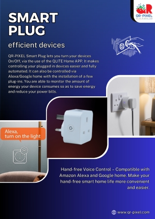 QR-PIXEL _ Smart  plug