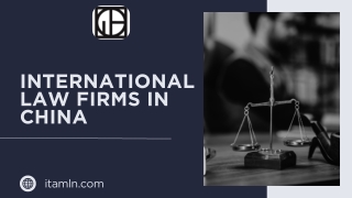 International Law Firms in China