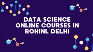 Data Science Online Courses in Rohini, Delhi