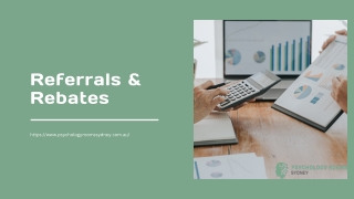 Referrals & Rebates