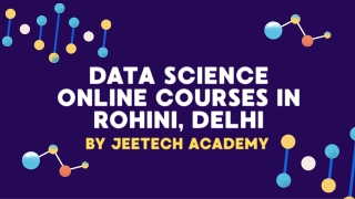Data Science Online Courses in Rohini, Delhi