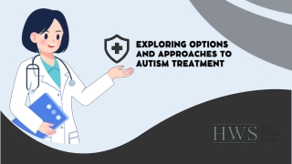 light blue creative modern medical clinic presentation