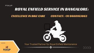 Royal Enfield Service in Bangalore Excellence in Bike Care