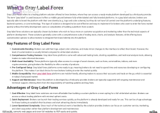 gray label forex