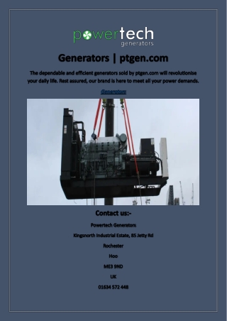 Generators | ptgen.com