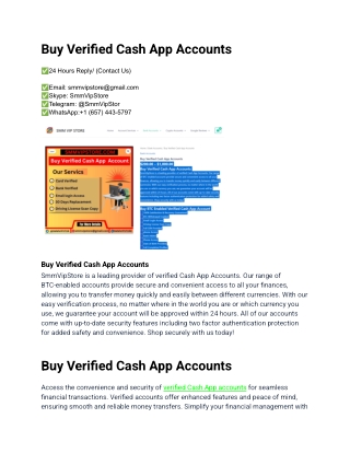 Buy Verified Cash App Accounts (2)