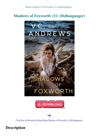 Books Shadows of Foxworth (11) (Dollanganger)