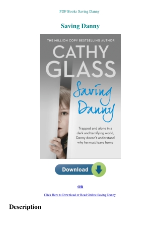 PDF Books Saving Danny