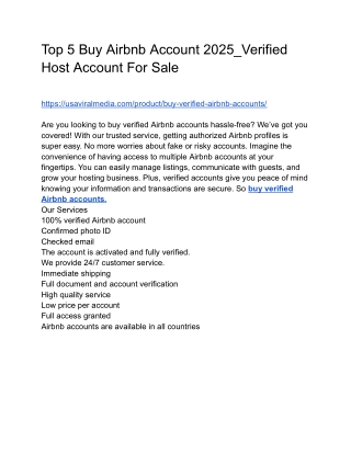 Top 5 Buy Airbnb Account 2025_Verified Host Account For Sale (1)