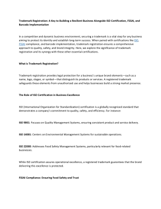 Step-by-Step Guide to Trademark Registration