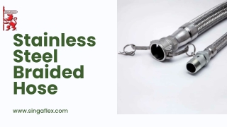 Stainless Steel Braided Hose - www.singaflex.com
