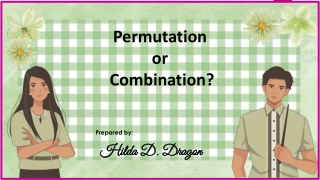 PERMUTATION VS COMBINATION